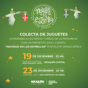 colecta de juguetes eleve danza