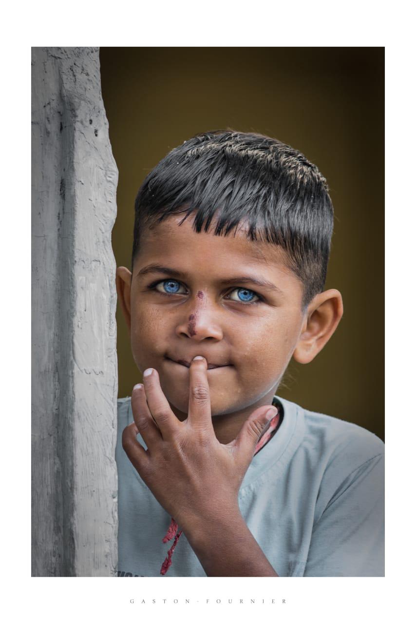 ojos indios. Udaipur, India, 2020