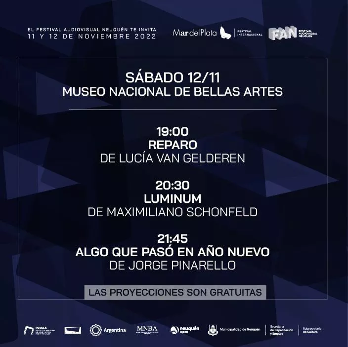 PROGRAMACIÓN SÁBADO 12