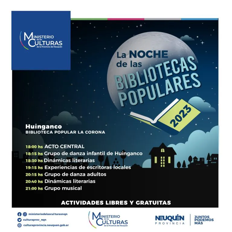 Noche de las bibliotecas 2023