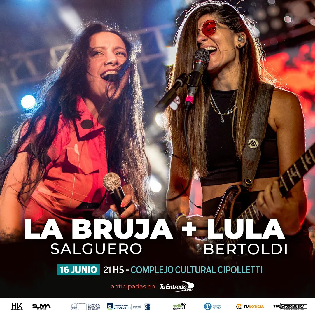 La Bruja Salguero y Lula Bertoldi en Cipolletti