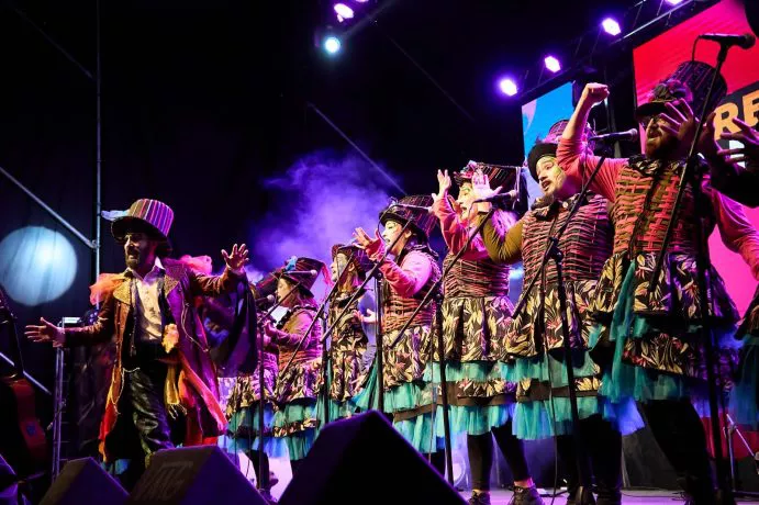 La murga Canta la Barda una de las grandes ganadoras del Preconfluencia