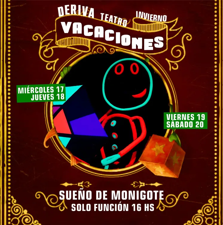 "Sueño de monigote" en Deriva Teatro