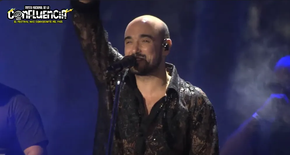 Abel Pintos en la Fiesta de la Confluencia 2024