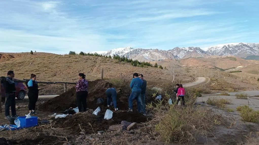 La lluvia dejó al descubierto restos arqueológicos ancestrales de una civilización prehispánica.