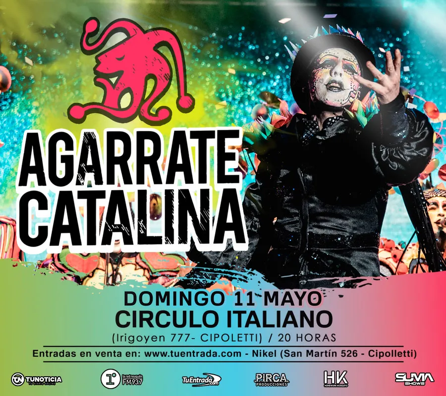 AGARRATE CATALINA EN CIPOLLETTI