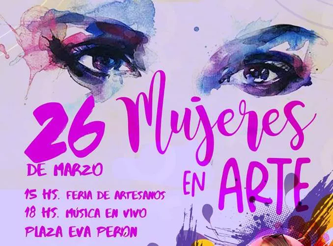 mujeres en arte