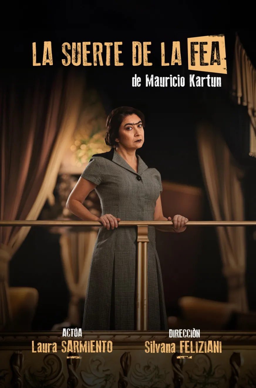 Flyer La suerte de la fea La Caja Mágica