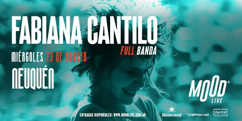 Fabiana Cantilo en Neuquén