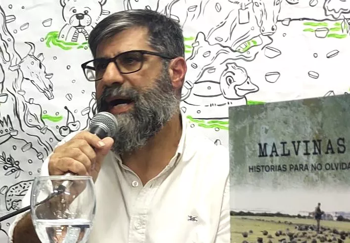 Pablo Montanaro presentará su último libro “Malvinas, historias para no olvidar”