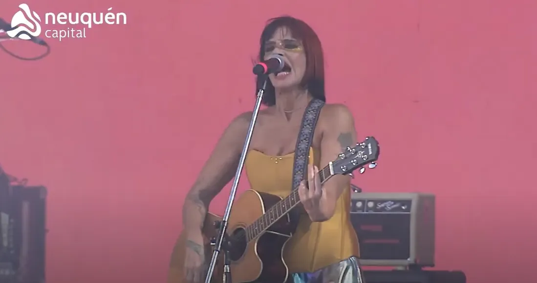 Fabiana Cantilo brilló en la última noche de la Fiesta Nacional de la Confluencia 2024