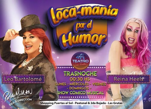 locamania por el humor en las grutas