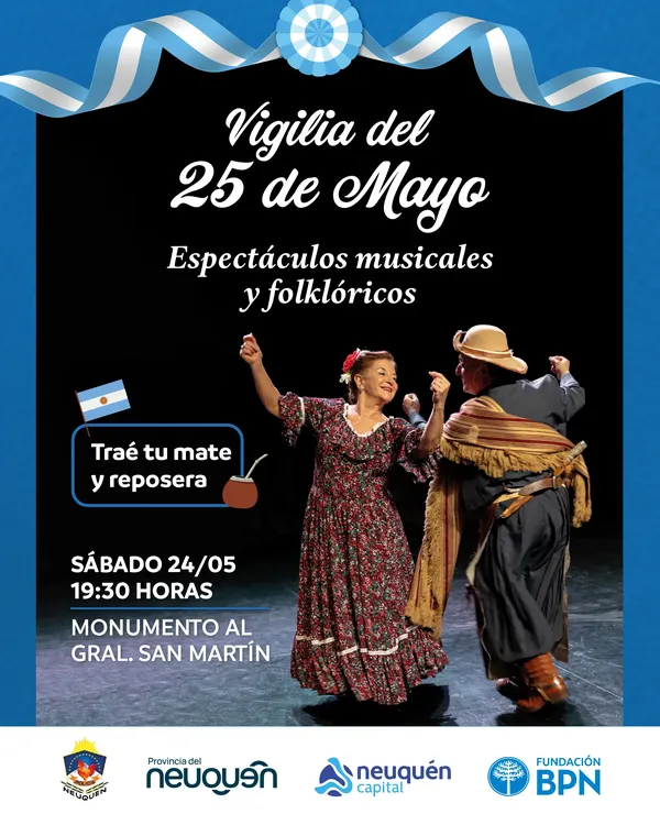Vigilia 25 de Mayo. Monumento