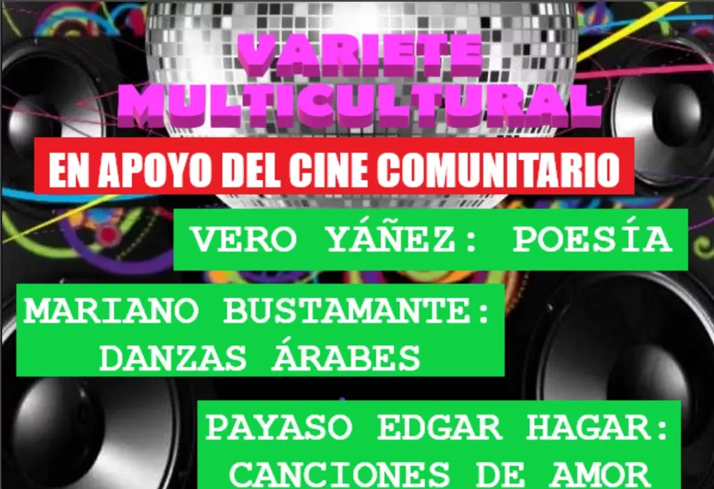 Variete Cultural en apoyo al cine comunitario