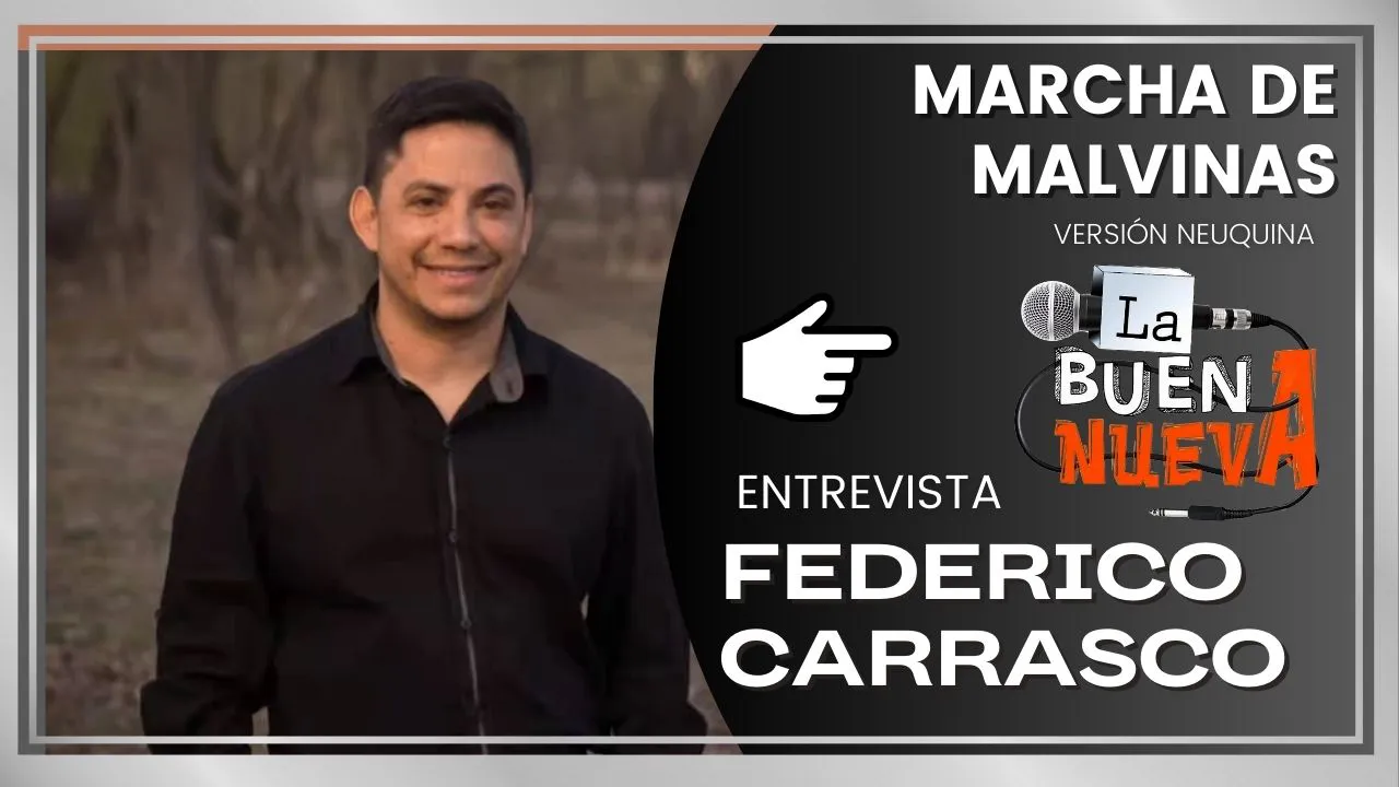 Fede Carrasco por Marcha de Malvinas en La Buenanueva 2024