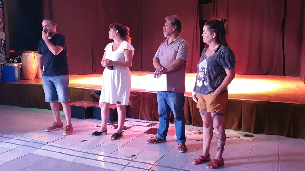 Artistas en El Arrimadero Teatro