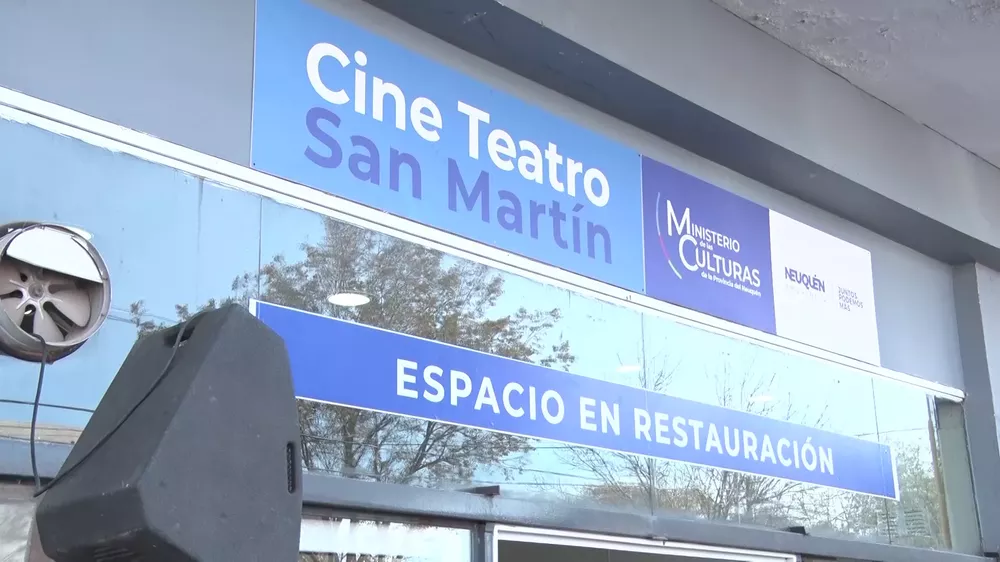 La provincia recupera el Cine Teatro San Martin de Centenario (2)
